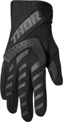 THOR Youth Spectrum Gloves - Black - 2XS (Part Number: 3332-1592)