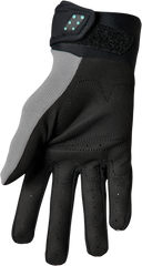 THOR Youth Spectrum Gloves - Gray/Black/Mint - Small 3332-1599