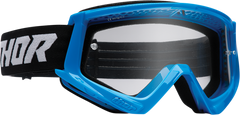 THOR Youth Combat Goggles - Racer - Blue/Black 2601-3047