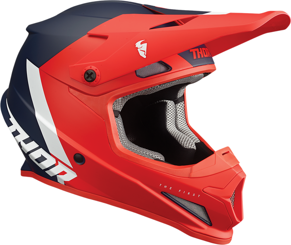 THOR Youth Sector Helmet - Chev Red/Navy - Small 0111-1472