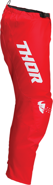 THOR Youth Sector Minimal Pants - Red - Part Number 2903-2014