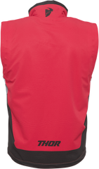 THOR Warmup Vest - Red/Black - 3XL - Part Number 2830-0594