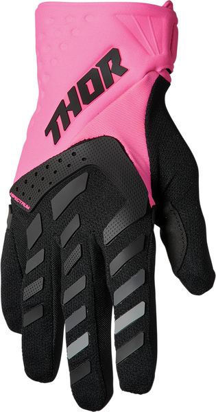 THOR Women's Spectrum Gloves - Fluo Pink/Black - Small 3331-0207