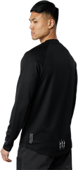 MUC-OFF USA Riders Long-Sleeve Jersey - Black - Part Number 20364