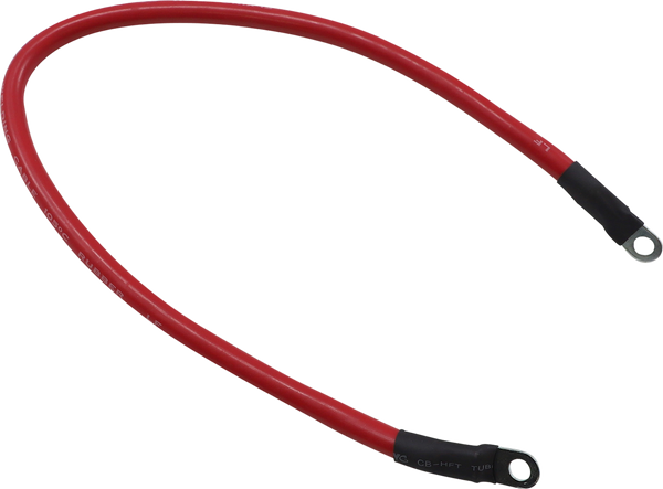 MOOSE RACING 680-6728 Battery Cable - 18" Red for UTVs