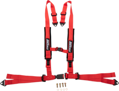 MOOSE UTILITY 100-4403-PU Seat Harness - 4 Point Safety System in Red