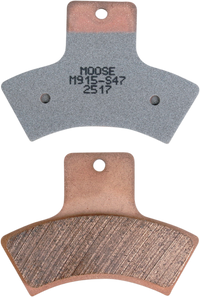 MOOSE UTILITY XCR Brake Pads - Rear - Polaris M915S47