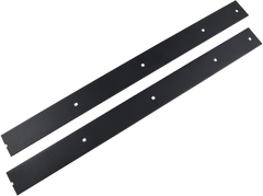 MOOSE UTILITY Plow Wear Bar - Matte Black - 72" - 2 Piece - Part Number 2571PFMTBLK