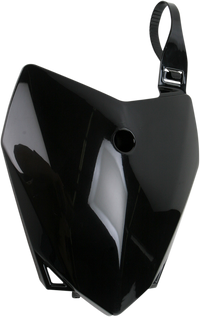 UFO Front Number Plate - Black KA04718-001