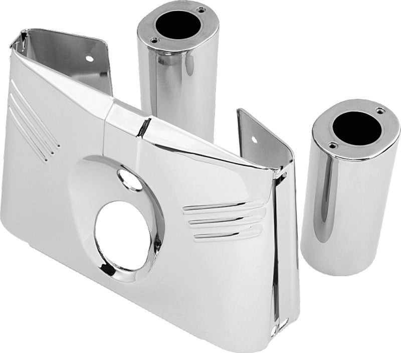 Bikers Choice 86-08 FLST Chrome 5 Piece Fork Cover Kit