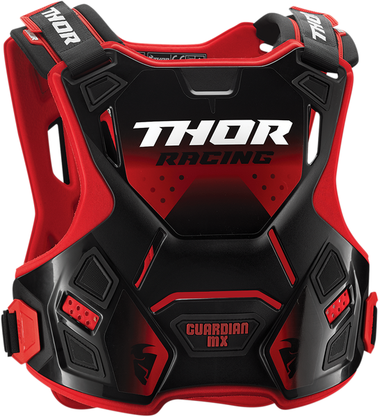 THOR Youth Guardian MX Roost Guard - Red/Black - Part Number 2701-0856