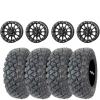 Frontline 223 beadlocks mounted on 30x10-14 Federal Xplora U/T (4)
