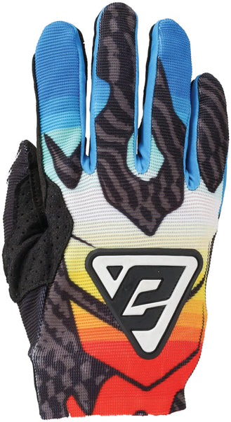 Answer 25 Aerlite Drip Gloves Black/White/Rainbow - 2XL