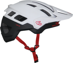 6D HELMETS ATB-2T Helmet - Ascent - White/Black Matte - XS/S 23-0024