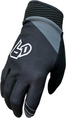 6D HELMETS 6D MTB Gloves - Black - Small - Part Number 52-4005