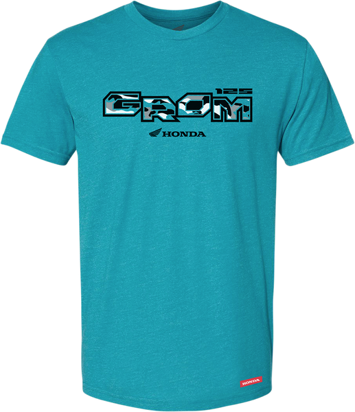 HONDA APPAREL Honda Grom T-Shirt - Teal - Small NP21S-M2468-S