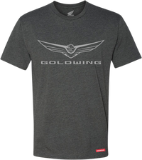 HONDA APPAREL Goldwing Excursion T-Shirt - Charcoal - Medium NP21S-M3020-M
