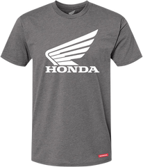 HONDA APPAREL Honda Wing T-Shirt - Heather/White - Medium NP21S-M3016-M