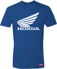 HONDA APPAREL Honda Wing T-Shirt - Blue - Small NP21S-M3019-S