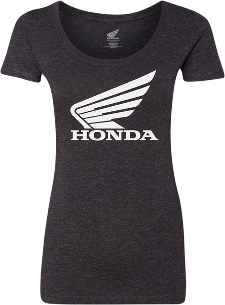 HONDA APPAREL Women's Honda Wing T-Shirt - Black - 2XL NP21S-L3030-2X