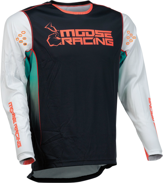 MOOSE RACING Agroid Jersey - Teal/Black - 2XL - Part Number 2910-6998