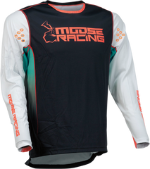 MOOSE RACING Agroid Jersey - Teal/Black - 3XL (Part Number: 2910-6999)