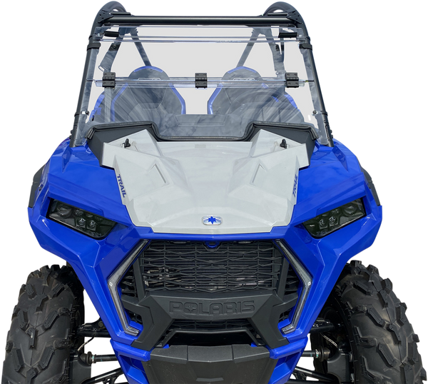 MOOSE UTILITY Full Folding Windshield - Deluxe - RZR Trail V000291-12200M