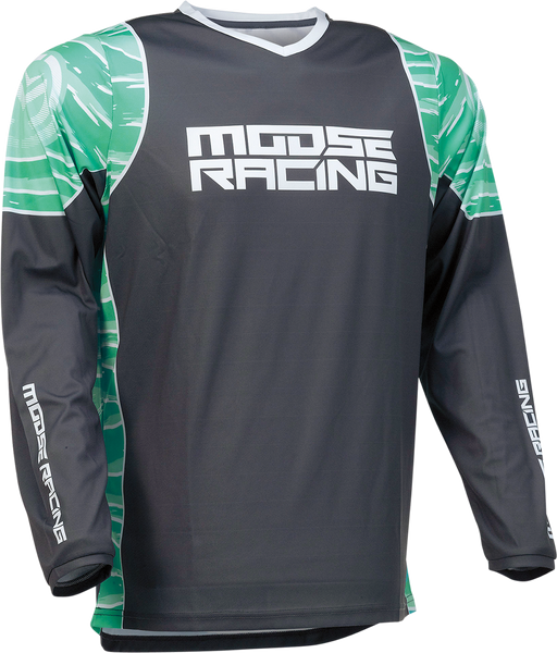 MOOSE RACING Qualifier Jersey - Teal/Gray - 4XL (Part Number: 2910-6964)