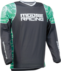 MOOSE RACING Qualifier Jersey - Teal/Gray - 4XL (Part Number: 2910-6964)