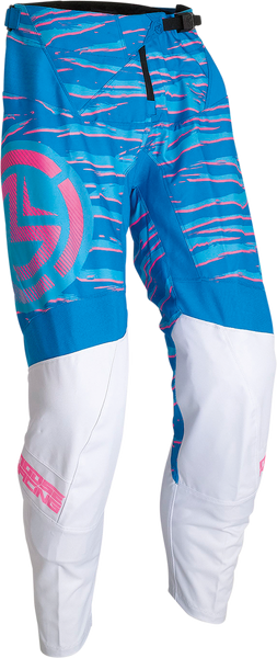 MOOSE RACING Qualifier Pants - Blue/Pink - US 34 - Part Number 2901-10011