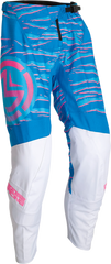 MOOSE RACING Qualifier Pants - Blue/Pink - US 42 - Part Number 2901-10015