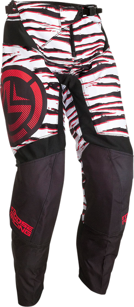 MOOSE RACING Qualifier Pants - Black/Red - US 32 - Part 2901-10052