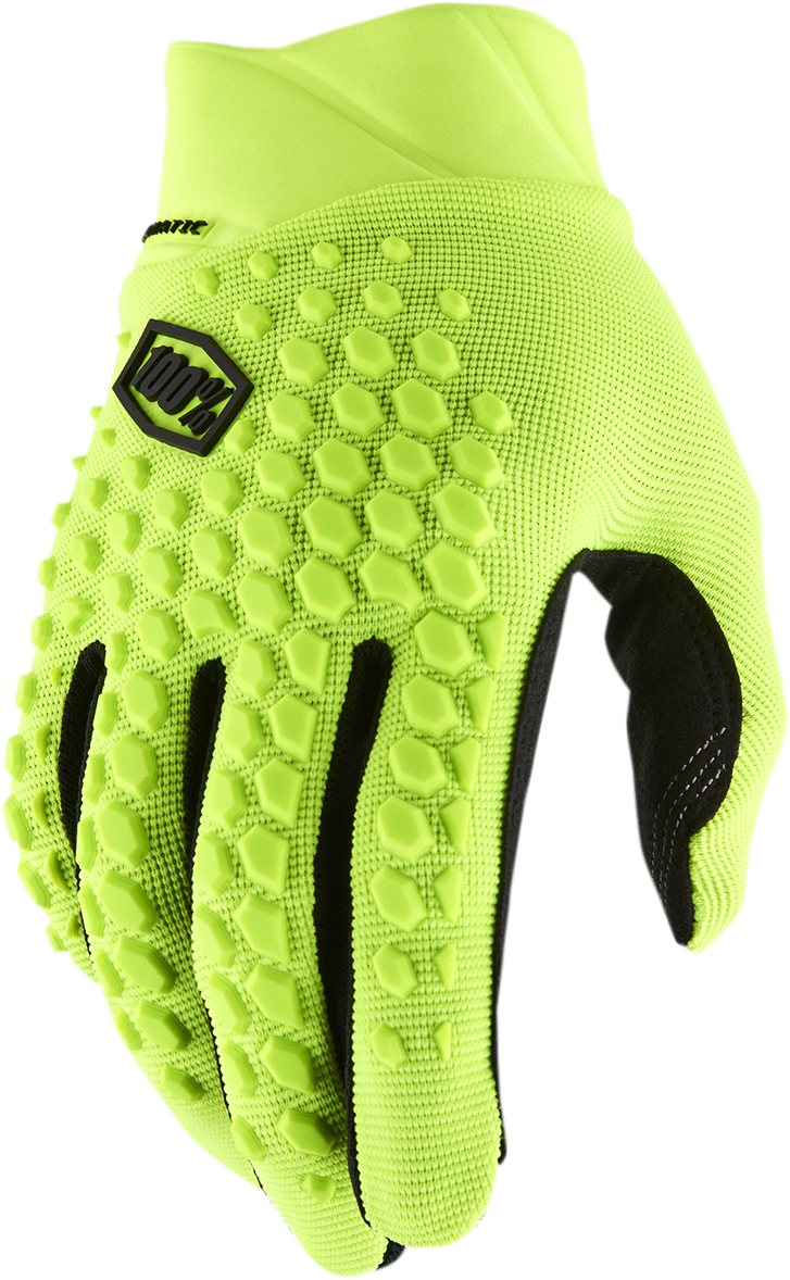 100% Geomatic Gloves Fluorescent Yellow Medium (Part Number 10026-00006)