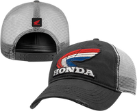 HONDA APPAREL Honda Vintage Wing Hat - Charcoal NP21A-H2488