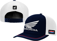 HONDA APPAREL Honda HRC Hat - Navy/White NP21A-H2489