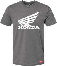 HONDA APPAREL Honda Wing T-Shirt - Heather/White - 2XL NP21S-M3016-2X