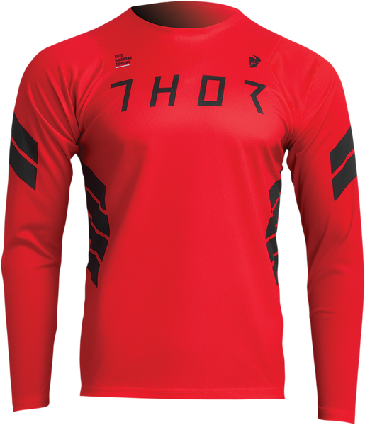 THOR Assist Sting Long-Sleeve Jersey - Red - Small - Part Number 5020-0032