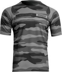 THOR Assist Jersey - Short-Sleeve - Camo Gray - Small - Part Number 5020-0026