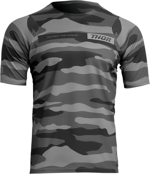 THOR Assist Jersey - Short-Sleeve - Camo Gray - Medium 5020-0027