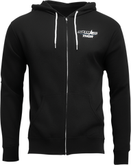 THOR Star Racing Champ Zip-Up Fleece - Black - Small 3050-5959