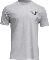 THOR Star Racing Champ T-Shirt - Heather Gray - Small 3070-1148