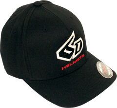 6D HELMETS Flexfit? Hat - Black - Small/Medium - Part Number 52-3006