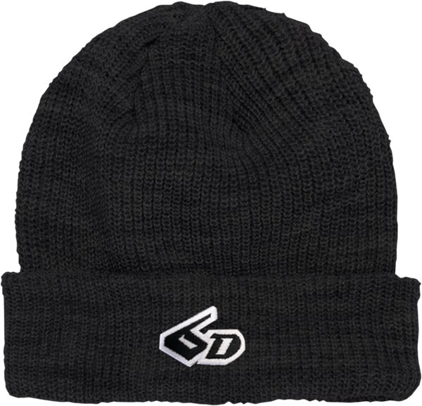 6D HELMETS 6D Logo Beanie - Black 52-3002