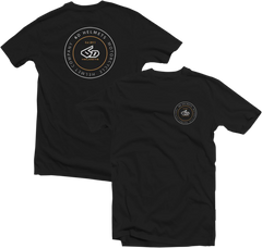 6D HELMETS 6D Company T-Shirt - Black - XL - Part Number 50-4318