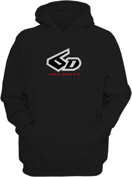 6D HELMETS Hoodie - Black - Small - Part Number 51-0125