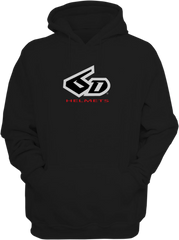 6D HELMETS Hoodie - Black - Large 51-0127