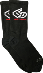 6D HELMETS 6D Cycling Socks - Black - Small/Medium - Part 52-7000