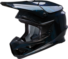 MOOSE RACING F.I. Helmet - Agroid Camo - MIPS? - Iridescent Blue - 3XL 0110-7758