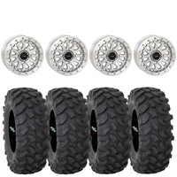 System 3 SB6 Machined Beadlocks + XTR370 Tires (Mounted UTV Kit) | PlanetSXS