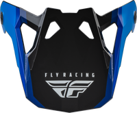 Formula Cp Rush Helmet Visor Black/Blue/White Md 2x